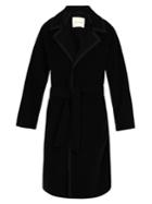 Mackintosh Wool-blend Herringbone Belted Overcoat