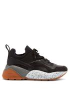 Matchesfashion.com Stella Mccartney - Eclypse Low Top Contrast Panel Trainers - Womens - Black