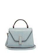 Matchesfashion.com Valextra - Iside Micro Grained Leather Bag - Womens - Polvere