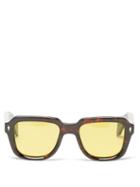 Matchesfashion.com Jacques Marie Mage - Taos Tortoiseshell-acetate Sunglasses - Womens - Tortoiseshell