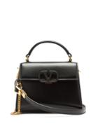 Matchesfashion.com Valentino Garavani - V-sling Mini Leather Shoulder Bag - Womens - Black
