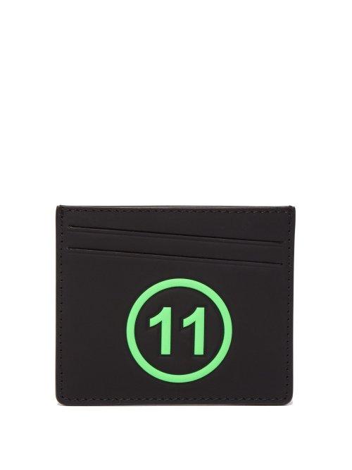 Matchesfashion.com Maison Margiela - No. 11 Leather Cardholder - Mens - Black