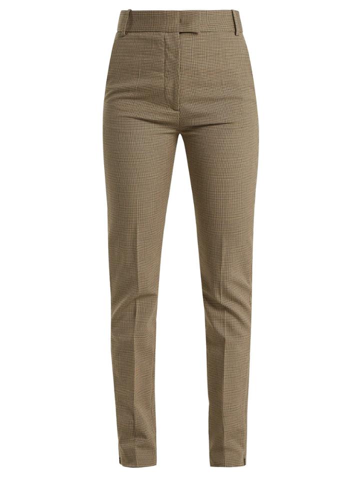 Joseph Reeve Houndstooth Straight-leg Trousers