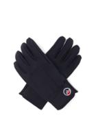 Fusalp - Glacier Softshell And Leather Gloves - Mens - Navy