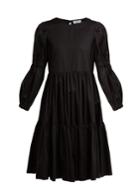 Molly Goddard Tiered Cotton-twill Dress
