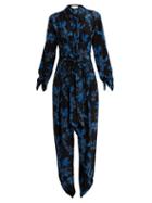 Stella Mccartney Floral-print Silk Jumpsuit