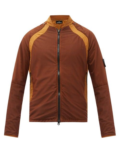 Matchesfashion.com Stone Island - Padded Technical-shell Jacket - Mens - Brown
