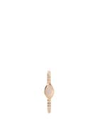 Matchesfashion.com Jacquie Aiche - Diamond, Moonstone & 14kt Rose Gold Single Earring - Womens - Rose Gold