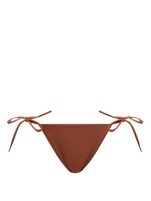Matchesfashion.com Eres - Malou Tie-side Bikini Briefs - Womens - Brown