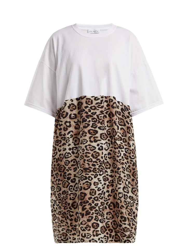 Raey Silk Hem Giant T-shirt Dress