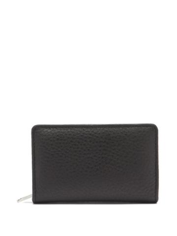 Matchesfashion.com F. Hammann - Leather Shaving And Manicure Set - Mens - Black