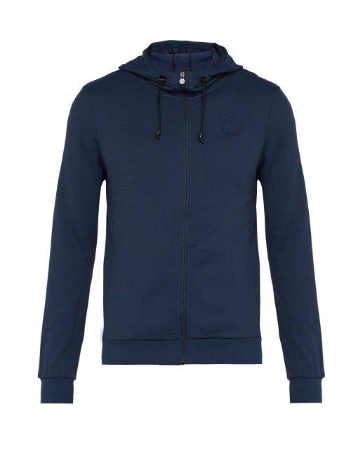 Matchesfashion.com Iffley Road - Fife Hooded Jersey Track Top - Mens - Navy