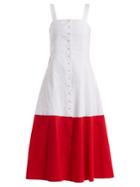 Staud Dusk Cotton-blend Dress