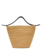 Matchesfashion.com Ines Bressand - N.19 Woven-straw Basket Bag - Womens - Black Multi