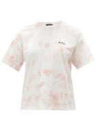 Matchesfashion.com A.p.c. - Cassie Tie-dye Cotton-jersey T-shirt - Womens - Light Pink