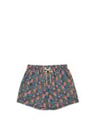 Matchesfashion.com Atalaye - Tamaris Floral-print Swim Shorts - Mens - Blue