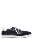 Matchesfashion.com Buscemi - Box Low Top Leather Trainers - Mens - Navy
