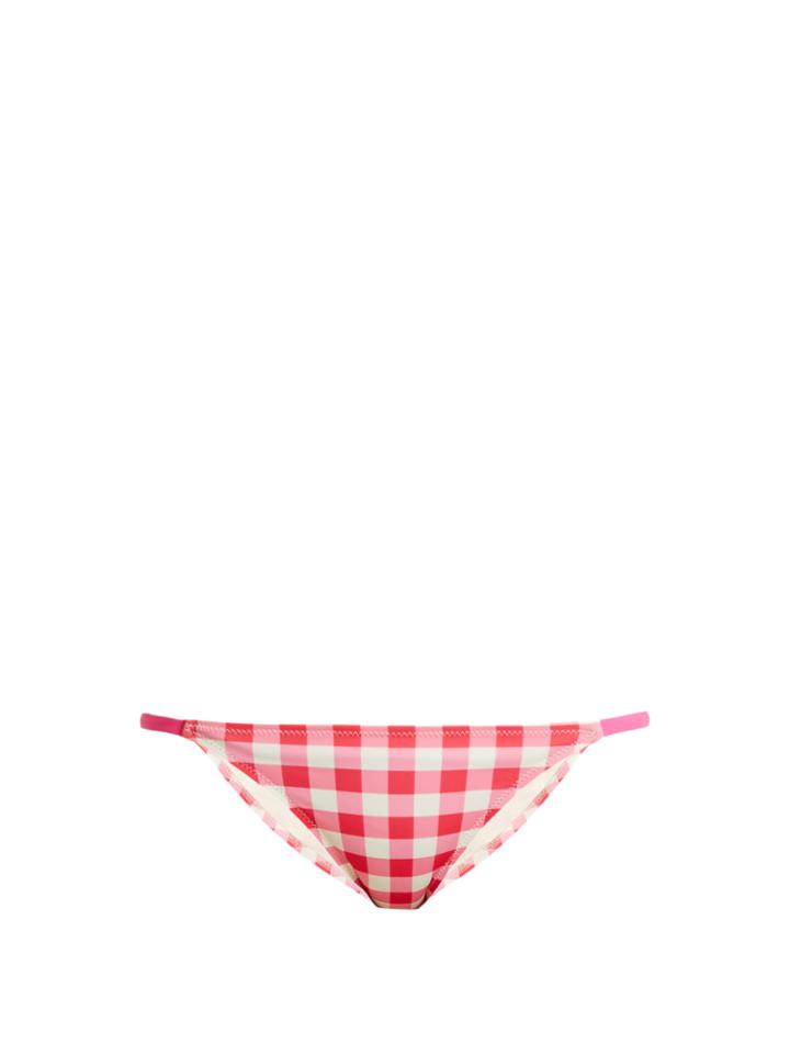 Solid & Striped The Kate Gingham Bikini Briefs