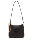 Matchesfashion.com Valentino - V Sling Small Grained Leather Shoulder Bag - Womens - Black