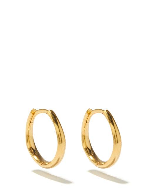 Sophie Buhai - Intrinsic Small 18kt Gold-vermeil Hoop Earrings - Womens - Gold