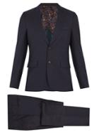 Paul Smith Single-breasted Birdseye-wool Suit