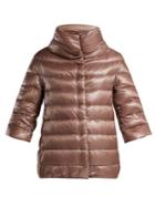 Herno Aminta Funnel-neck Nylon Quilted Jacket
