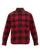 Matchesfashion.com Rag & Bone - Jack Padded Checked Cotton Flannel Shirt - Mens - Red Multi