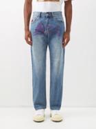 Icecream - Running Dog Straight-leg Jeans - Mens - Light Wash