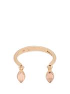 Matchesfashion.com Marie Mas - Amethyst, Topaz & 18kt Rose Gold Ring - Womens - Pink