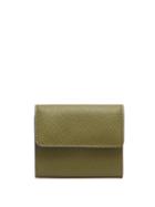 Matchesfashion.com Smythson - Panama Leather Coin Purse - Mens - Green
