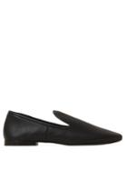 Matchesfashion.com Lemaire - Square-toe Leather Loafers - Womens - Black