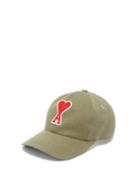 Matchesfashion.com Ami - Ami De Coeur Embroidered Cap - Mens - Khaki