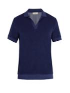 Éditions M.r Terry Toweling Cotton-blend Polo Shirt