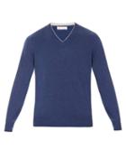 Brunello Cucinelli V-neck Cashmere Sweater