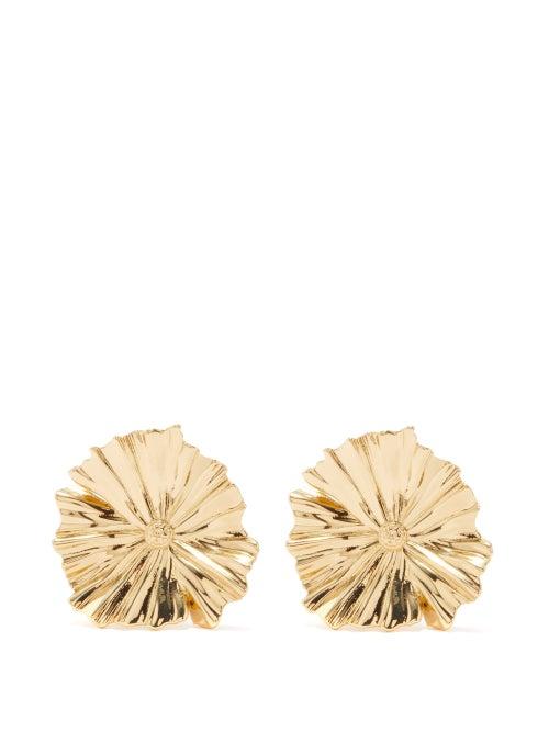 By Alona - Amary 18kt Gold-plated Earrings - Womens - Gold