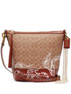 Matchesfashion.com Matty Bovan - Coach X Matty Bovan Duffle Eye Signature Bag - Womens - Brown Multi
