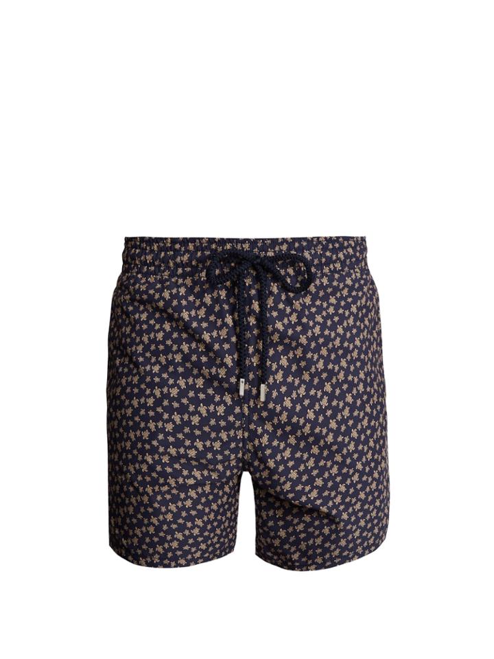Vilebrequin Moorea Micro Ronde Des Tortues-print Swim Shorts