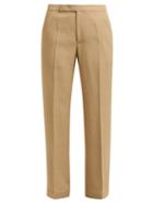 Matchesfashion.com Golden Goose Deluxe Brand - Mid Rise Straight Leg Trousers - Womens - Beige