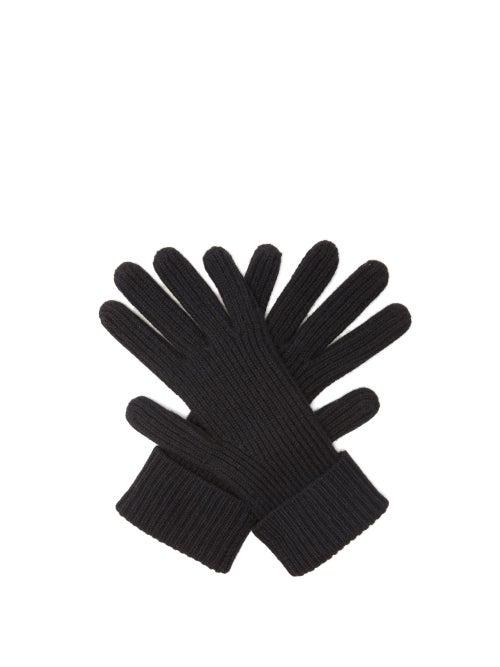 Raey - Recycled Cashmere-blend Gloves - Mens - Navy