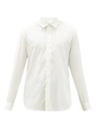 Matchesfashion.com Sunflower - Dan Pinstriped Cotton-blend Shirt - Mens - White Multi
