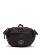 Matchesfashion.com C.p. Company - Lens Logo Technical Satin Belt Bag - Mens - Black