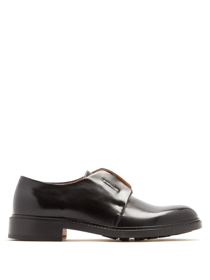 Maison Margiela Elasticated-insert Leather Derby Shoes
