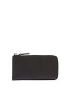 Lanvin Grained-leather Zip-around Wallet
