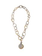 Matchesfashion.com Bottega Veneta - Locket Chain Pendant - Womens - Gold