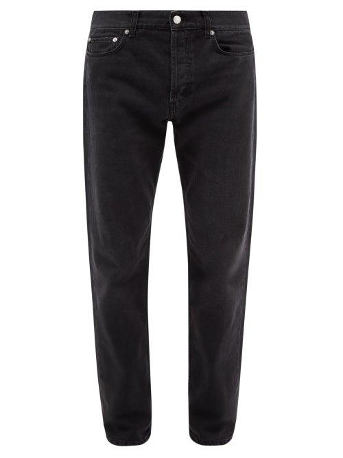 Sfr - Straight-leg Jeans - Mens - Black