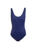 Matchesfashion.com Talia Collins - The Classic Swimsuit - Womens - Navy