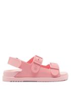 Gucci - Gg Buckled Rubber Sandals - Womens - Pink