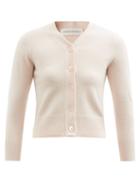 Extreme Cashmere - No.184 Angel Stretch-cashmere Cardigan - Womens - Light Pink