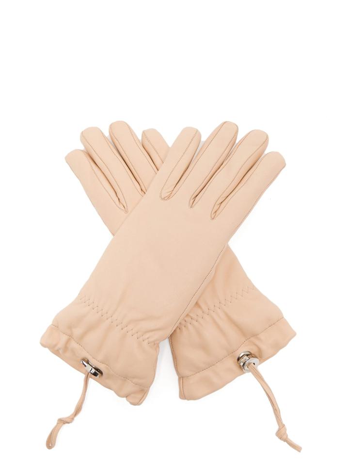 Jil Sander Padded Leather Gloves
