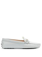Tod's Gommini T-bar Leather Loafers